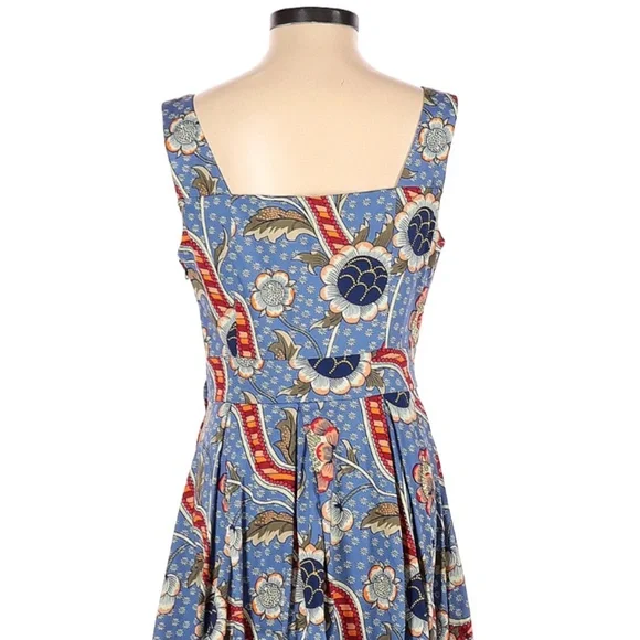 Hearts & Roses London Floral Retro Dress, Fit & Flare, USA Size 6, UK 10 - Picture 5 of 9